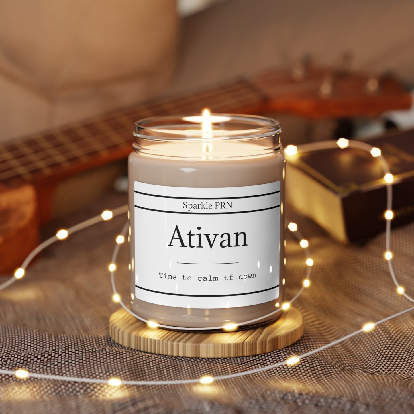 Ativan Scented Soy Candle, 9oz