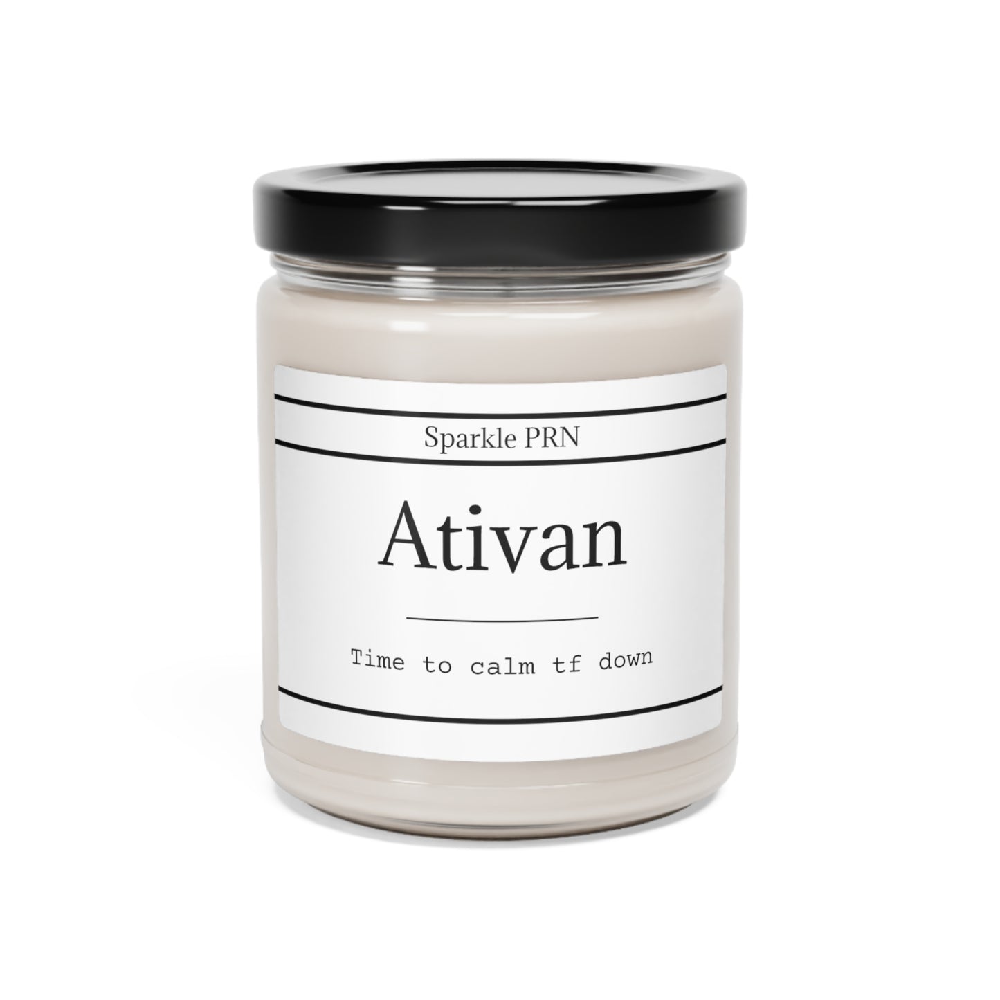 Ativan Scented Soy Candle, 9oz