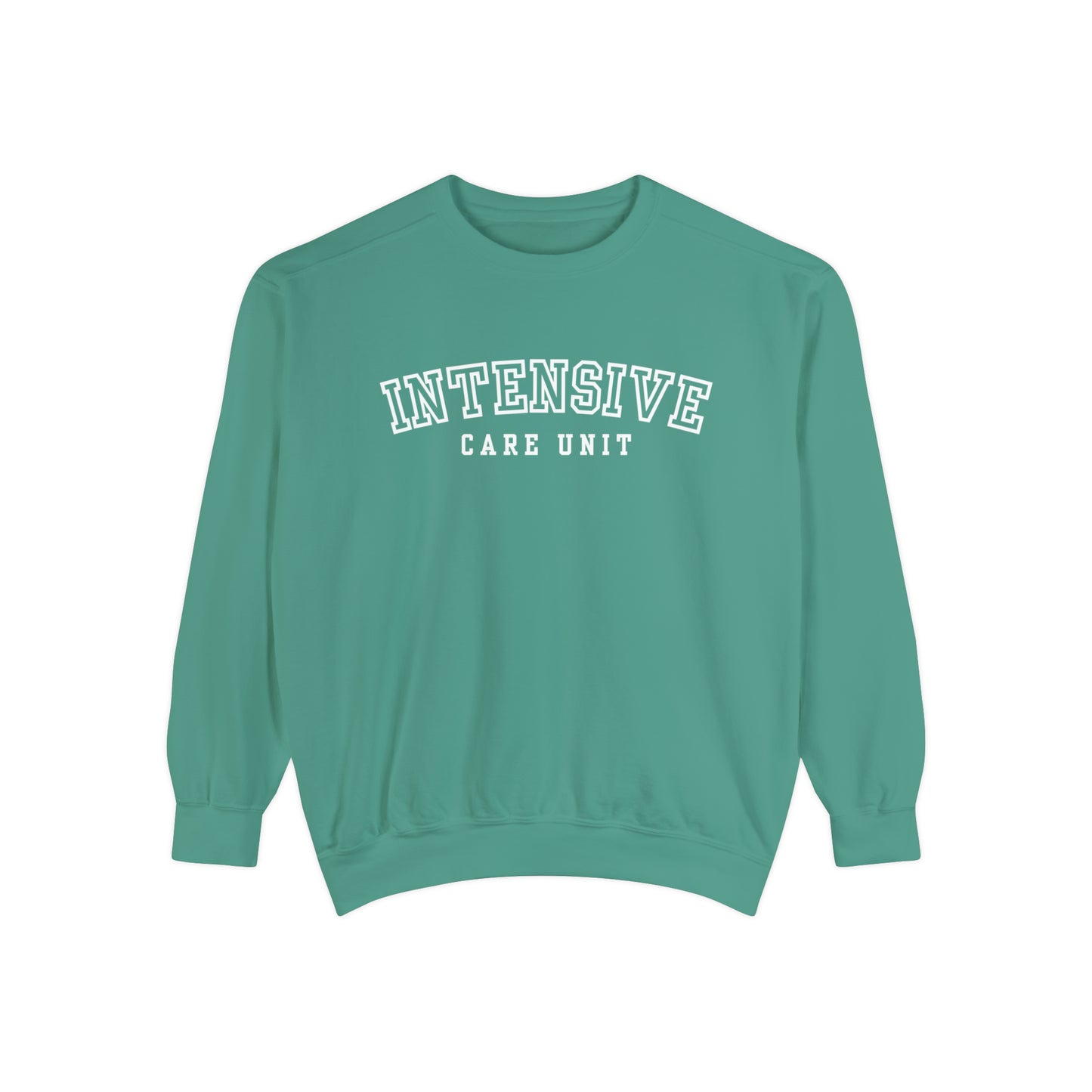 Intensive Care Unit Comfort Colors Crewneck Sweatshirt