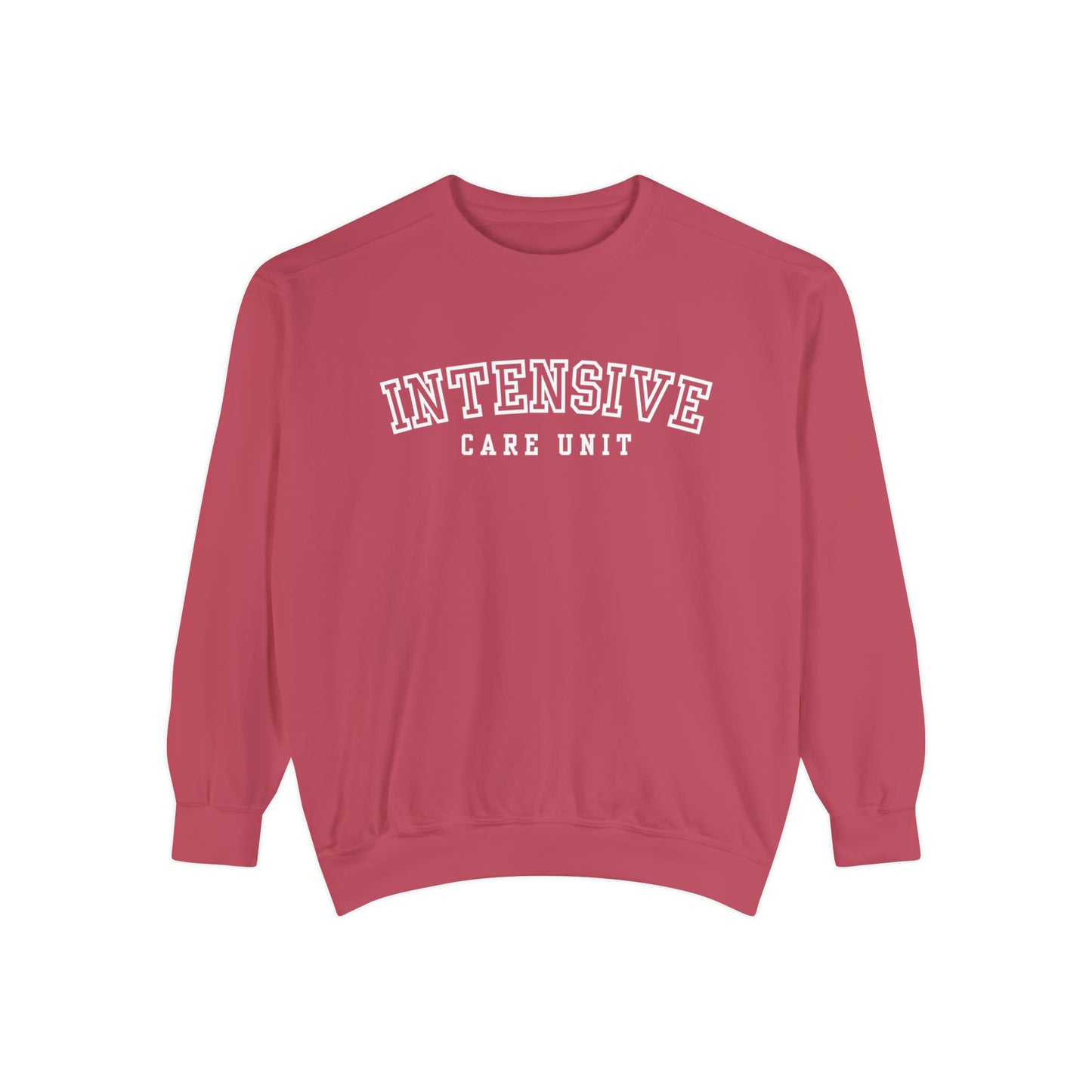 Intensive Care Unit Comfort Colors Crewneck Sweatshirt