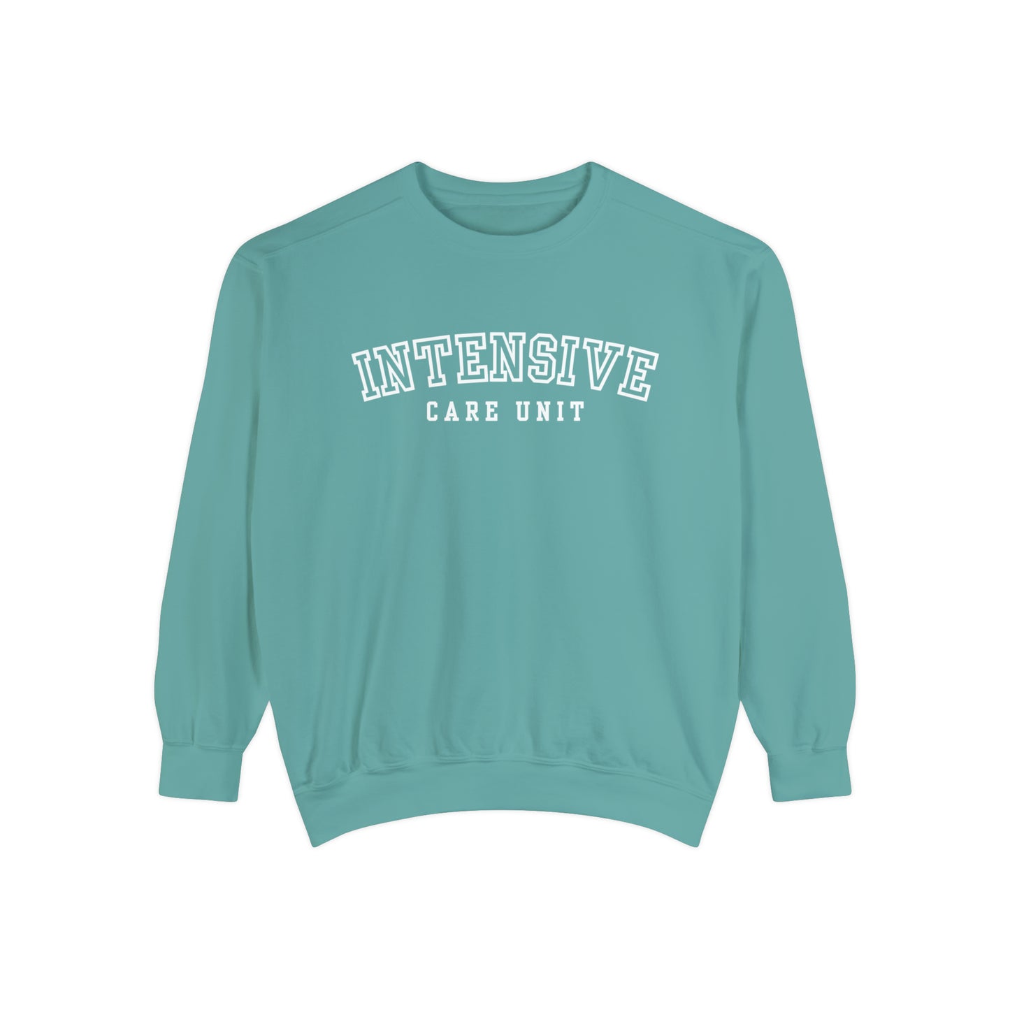 Intensive Care Unit Comfort Colors Crewneck Sweatshirt