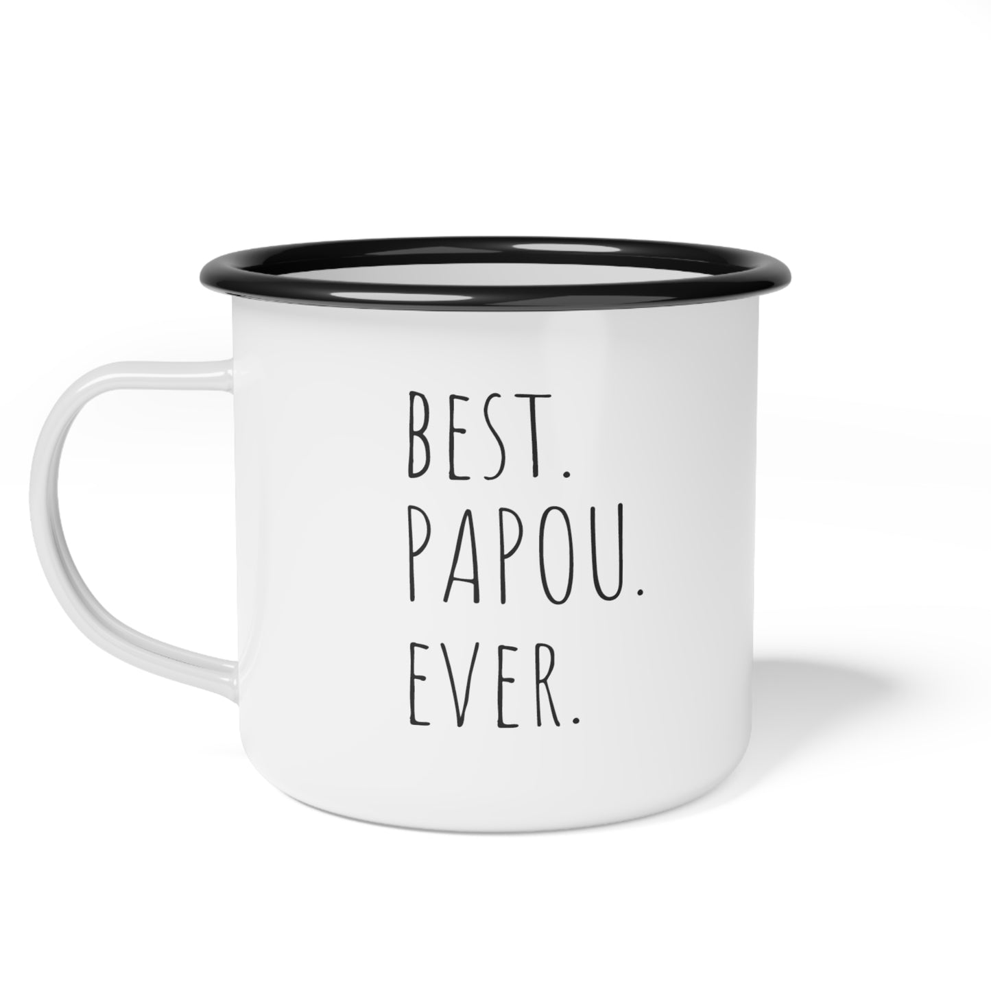 Father's Day Personalized Enamel Cup - Papou