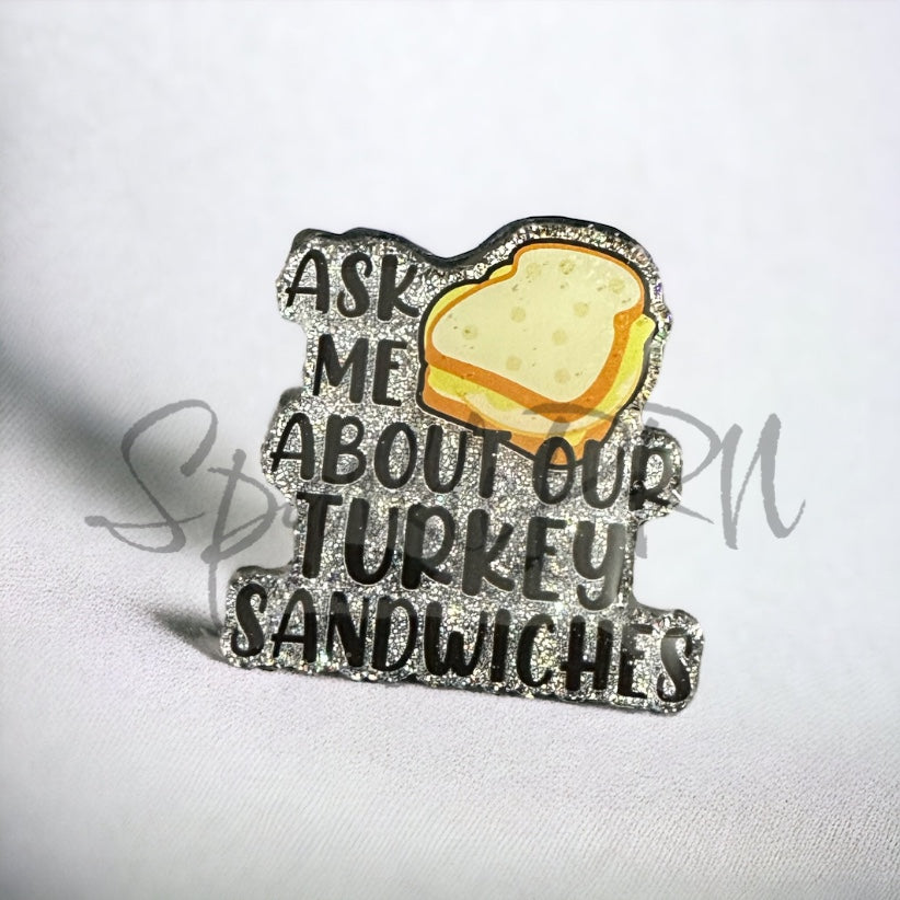 Turkey Sandwich Badge Reel