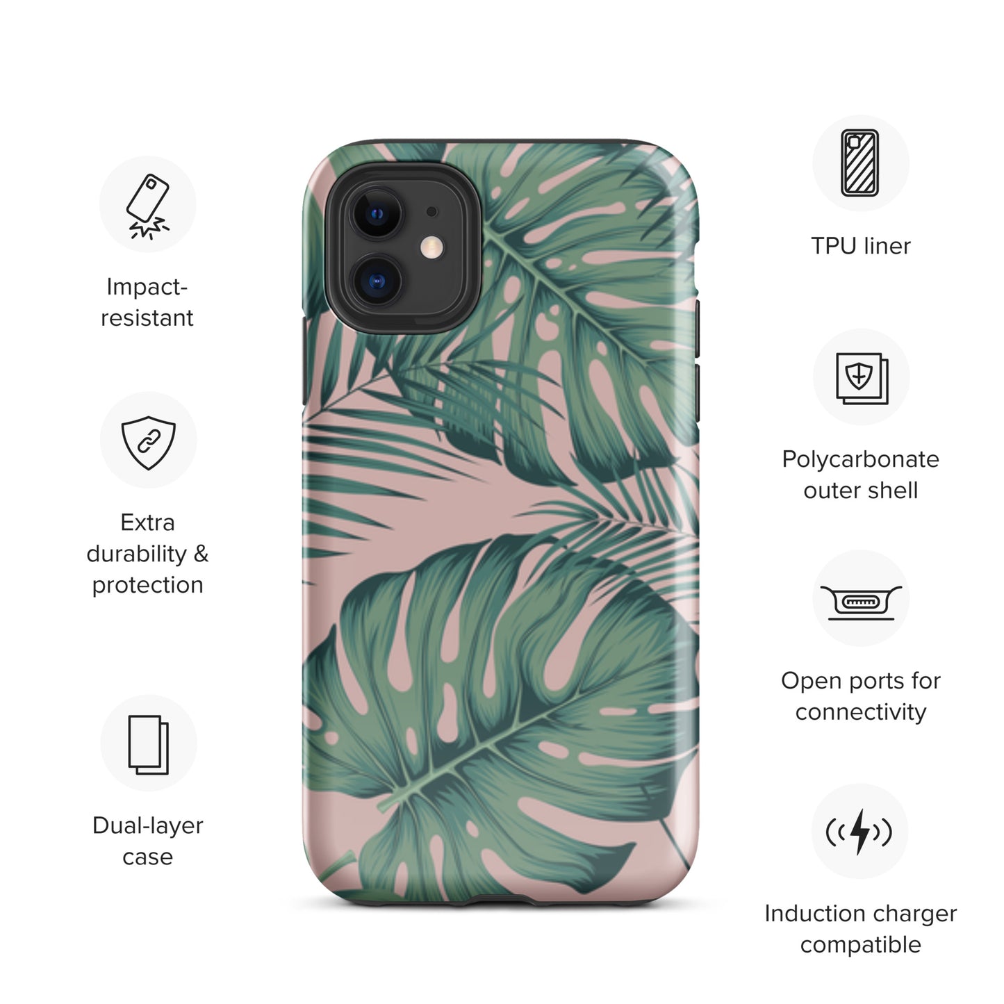 Monstera Tough Case for iPhone®