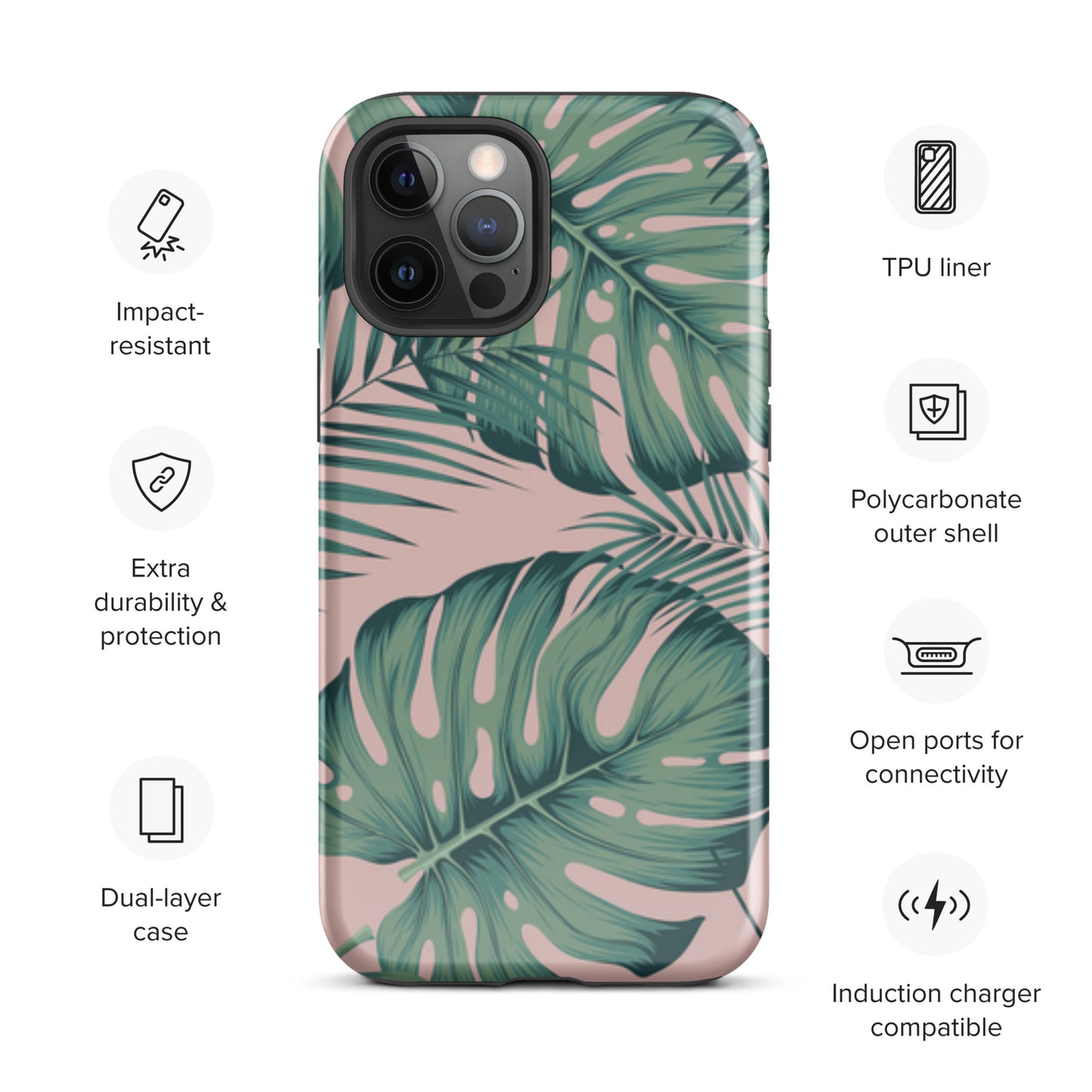 Monstera Tough Case for iPhone®