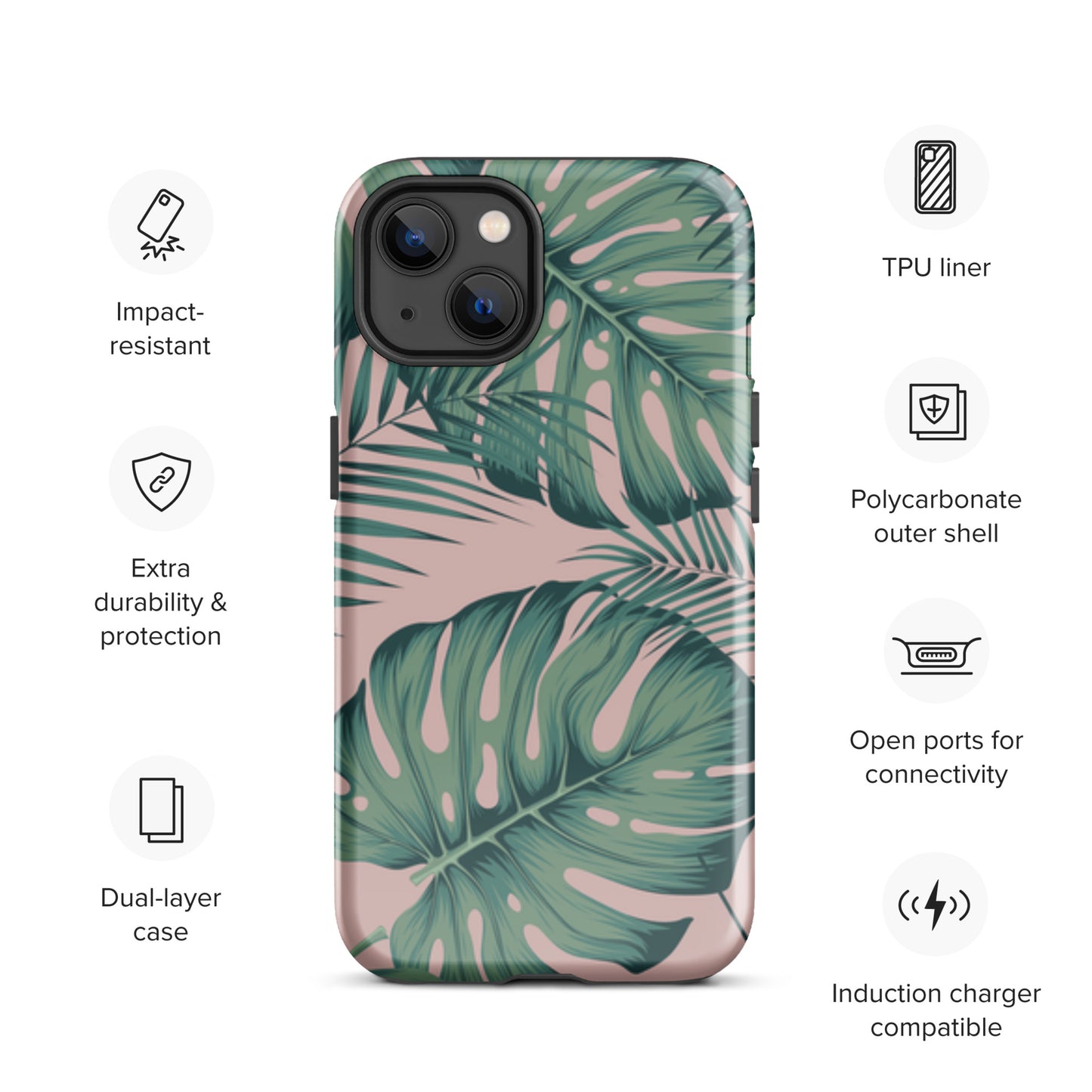 Monstera Tough Case for iPhone®