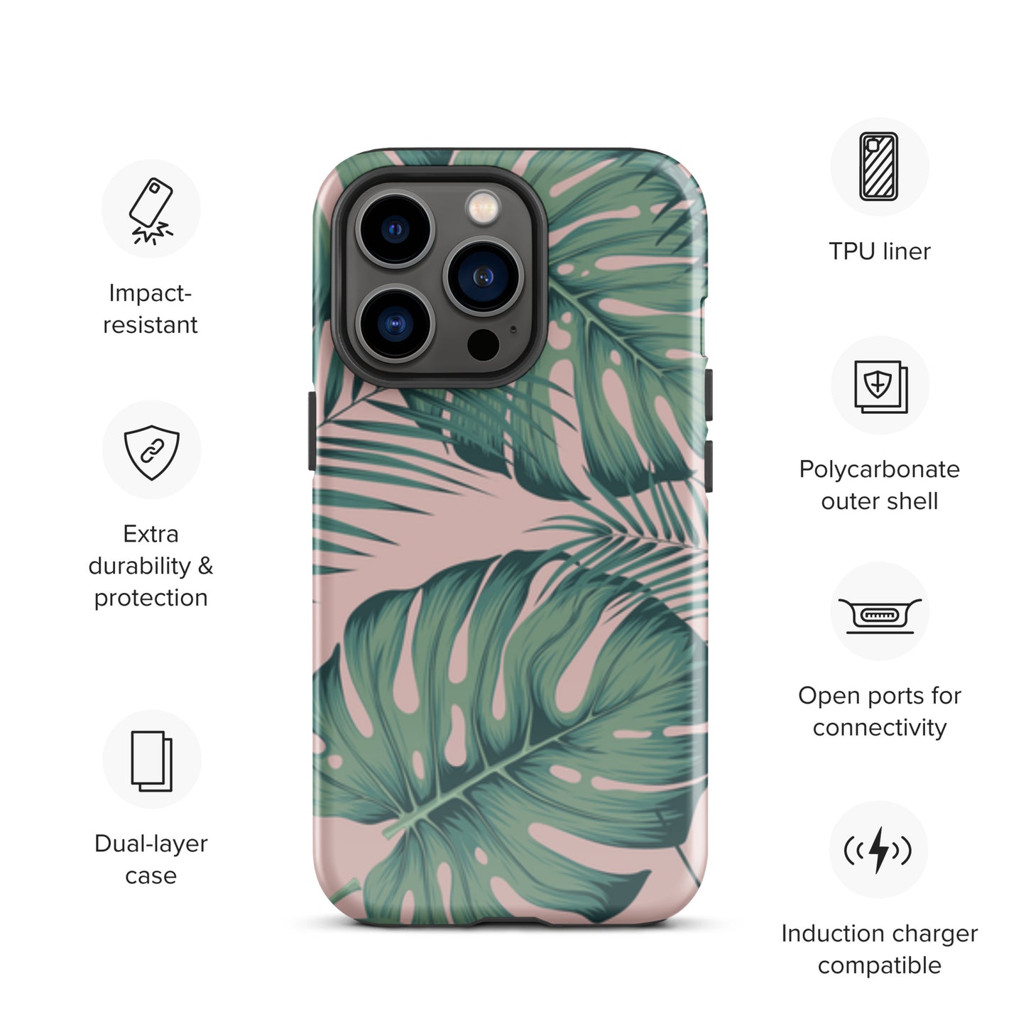 Monstera Tough Case for iPhone®