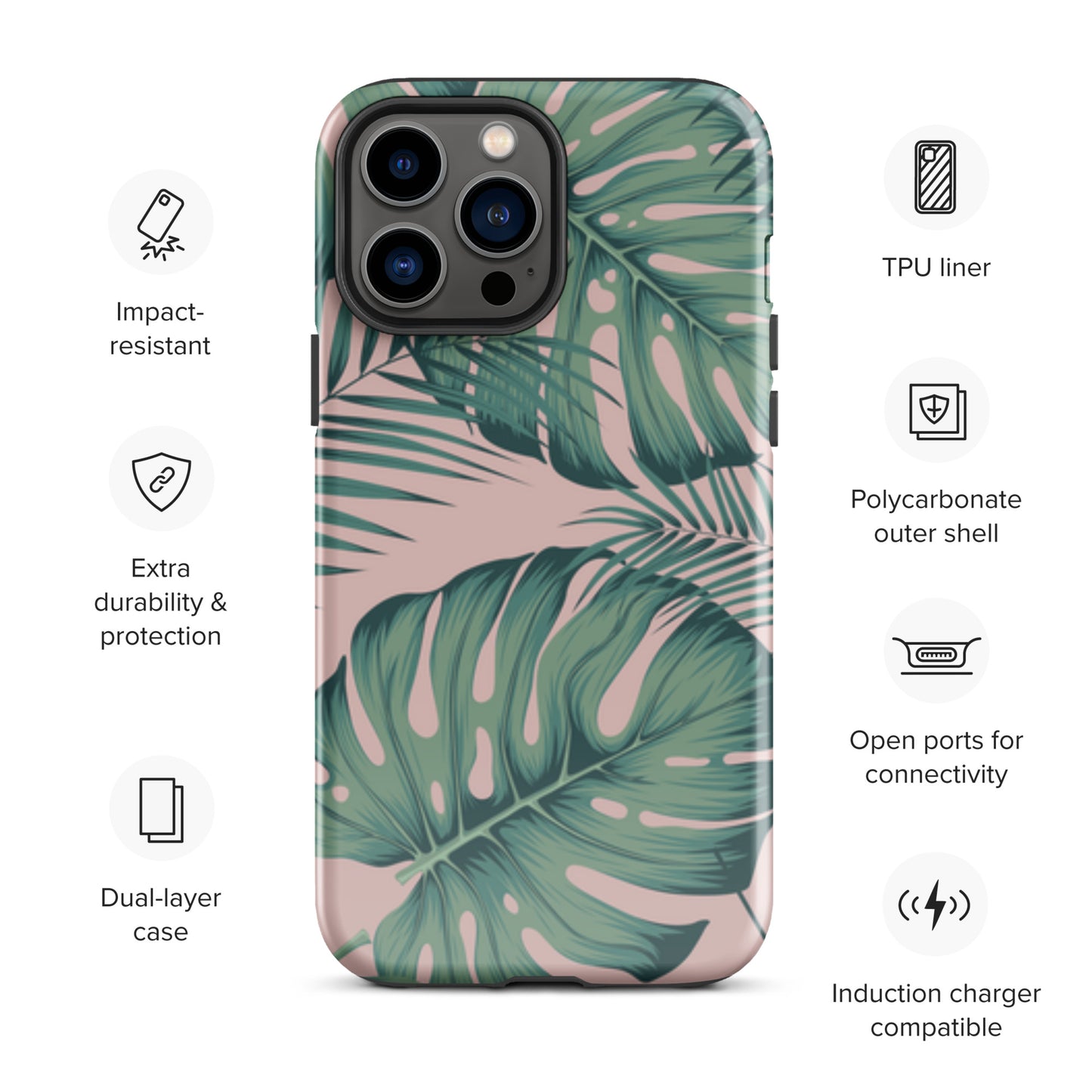 Monstera Tough Case for iPhone®