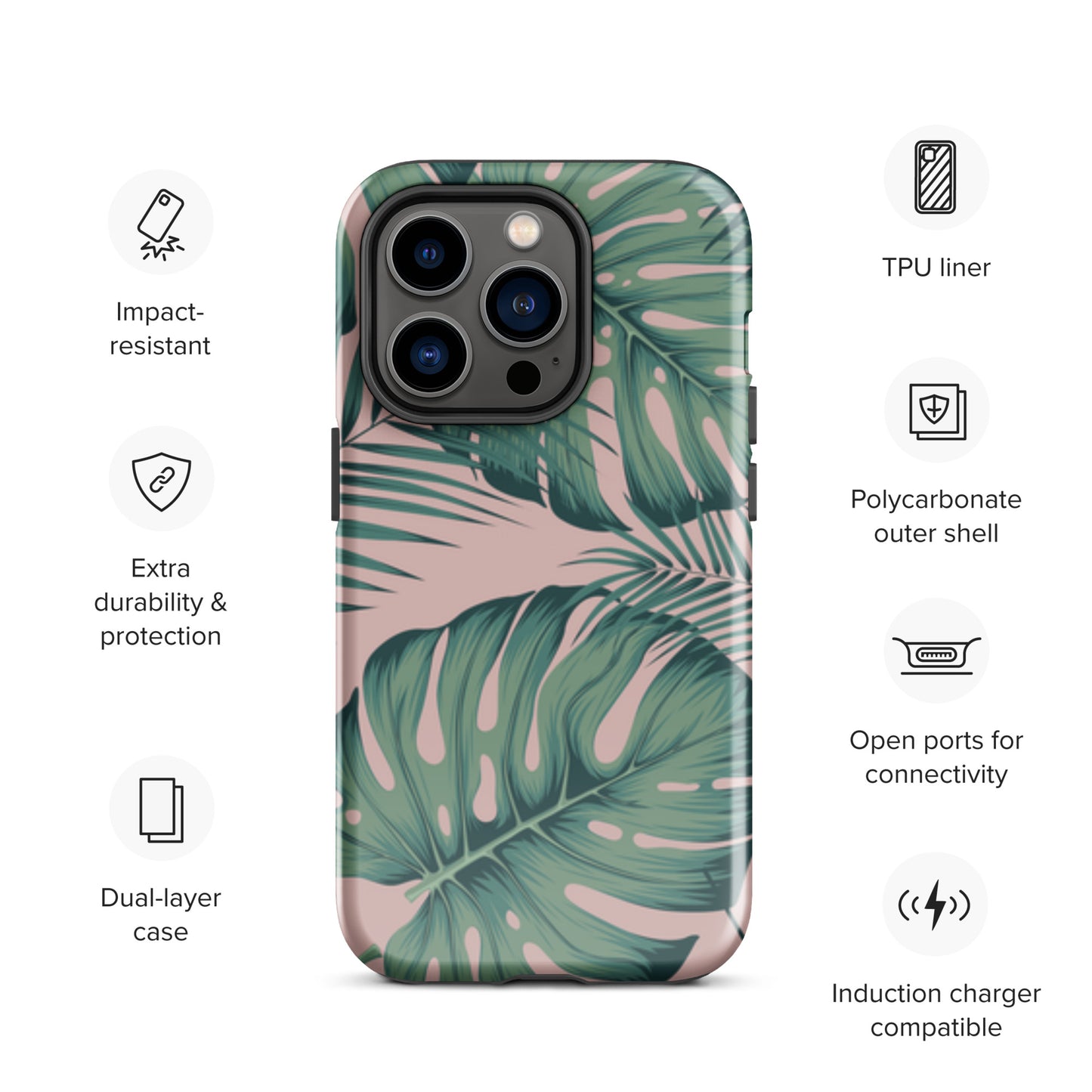 Monstera Tough Case for iPhone®