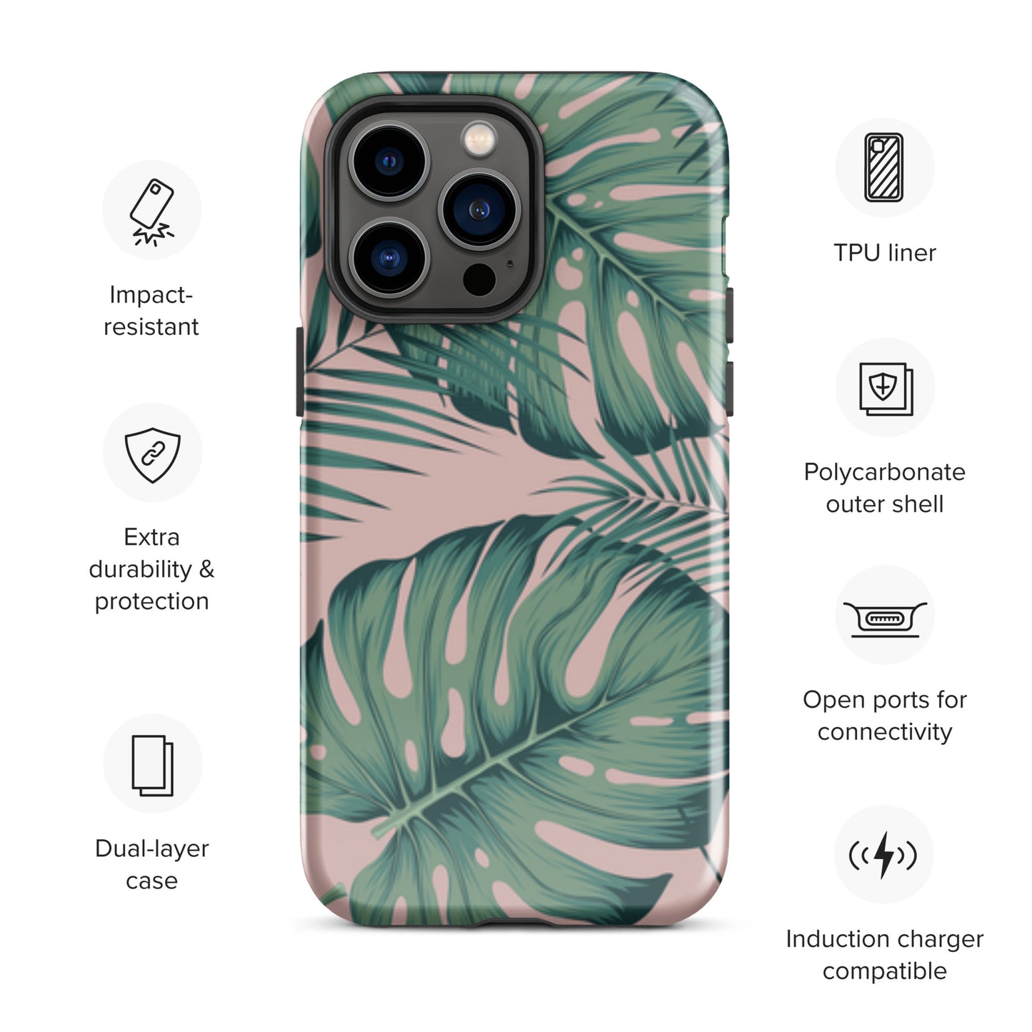 Monstera Tough Case for iPhone®