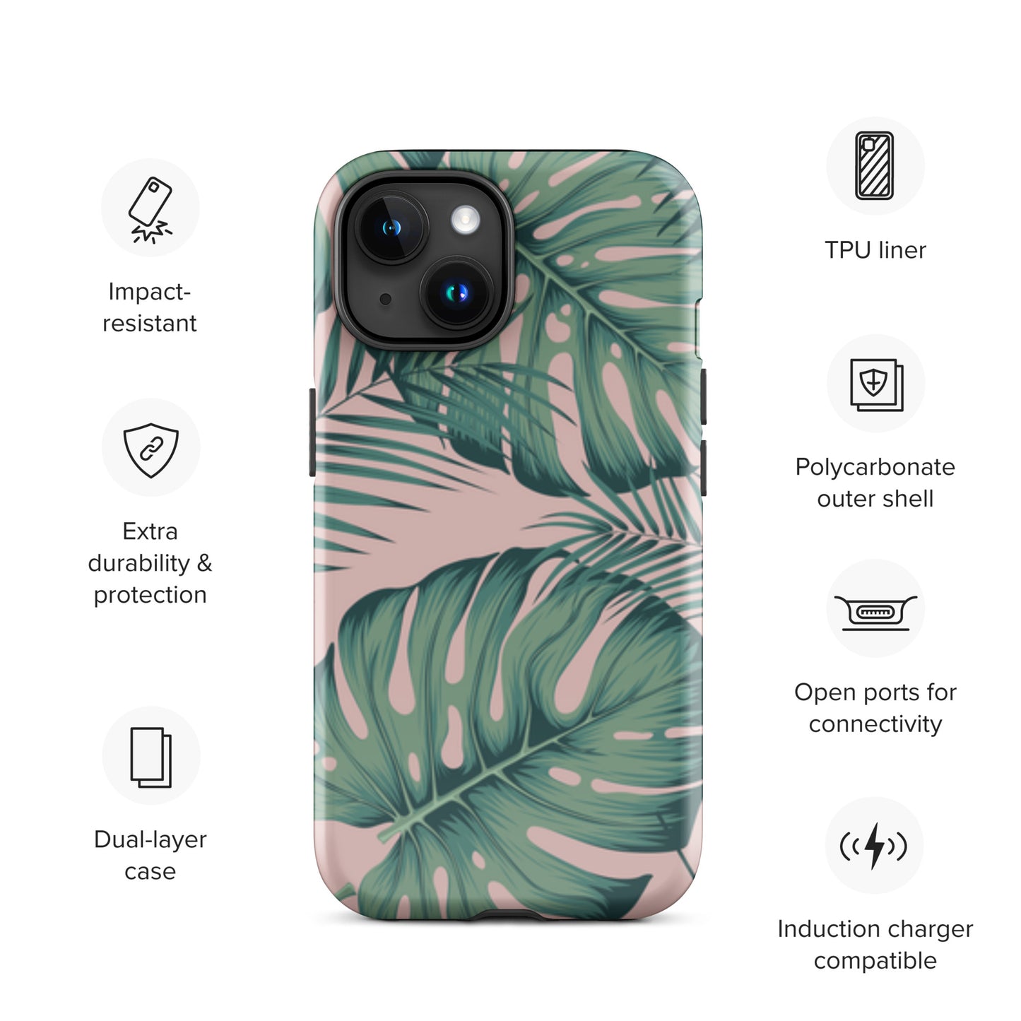 Monstera Tough Case for iPhone®