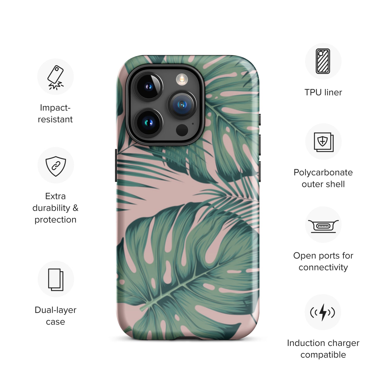 Monstera Tough Case for iPhone®