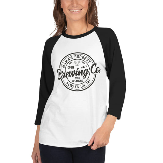 Mama's Boobery 3/4 sleeve Raglan