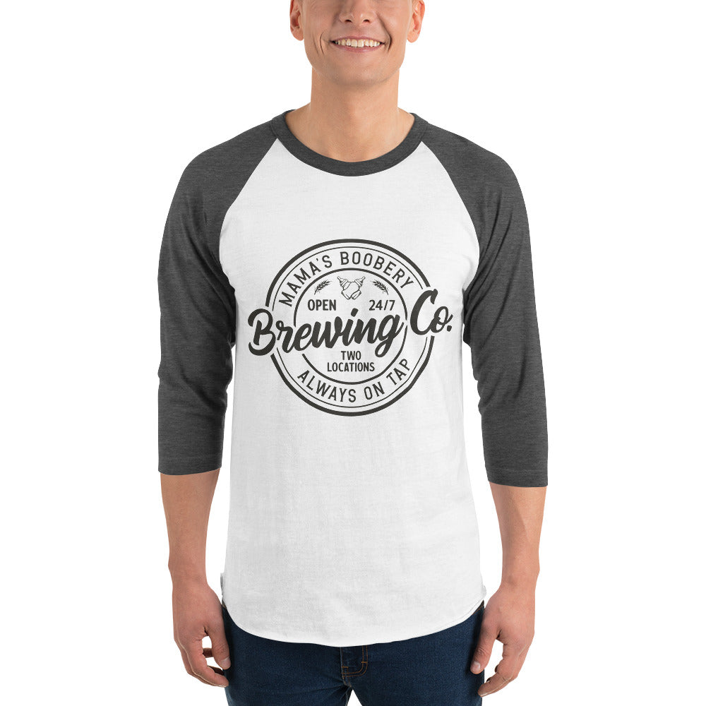 Mama's Boobery 3/4 sleeve Raglan