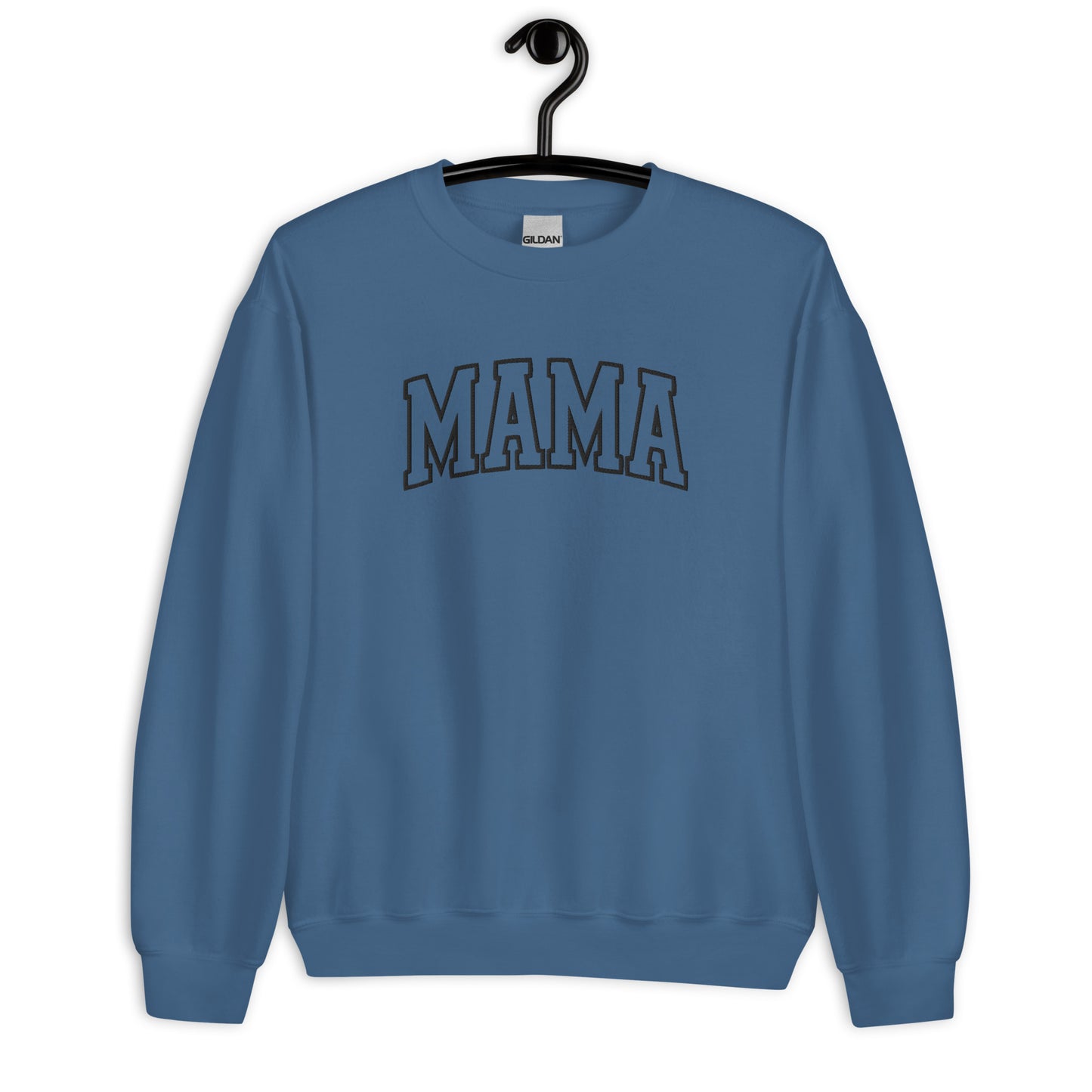 Mama Embroidered Crewneck Sweatshirt