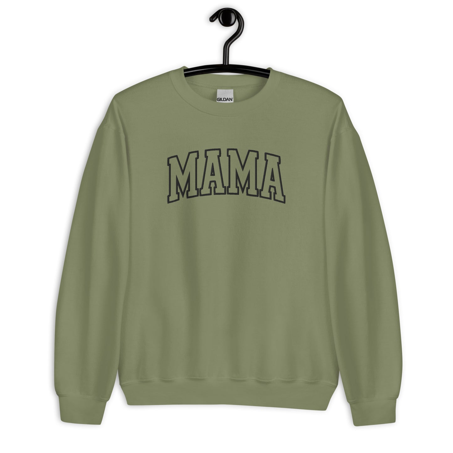 Mama Embroidered Crewneck Sweatshirt