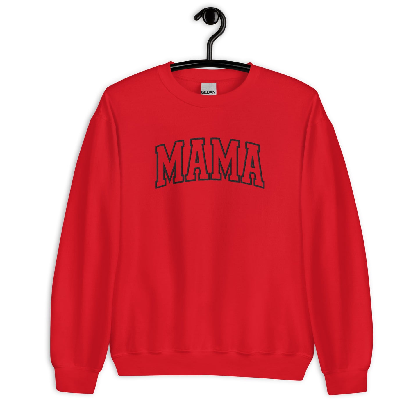 Mama Embroidered Crewneck Sweatshirt