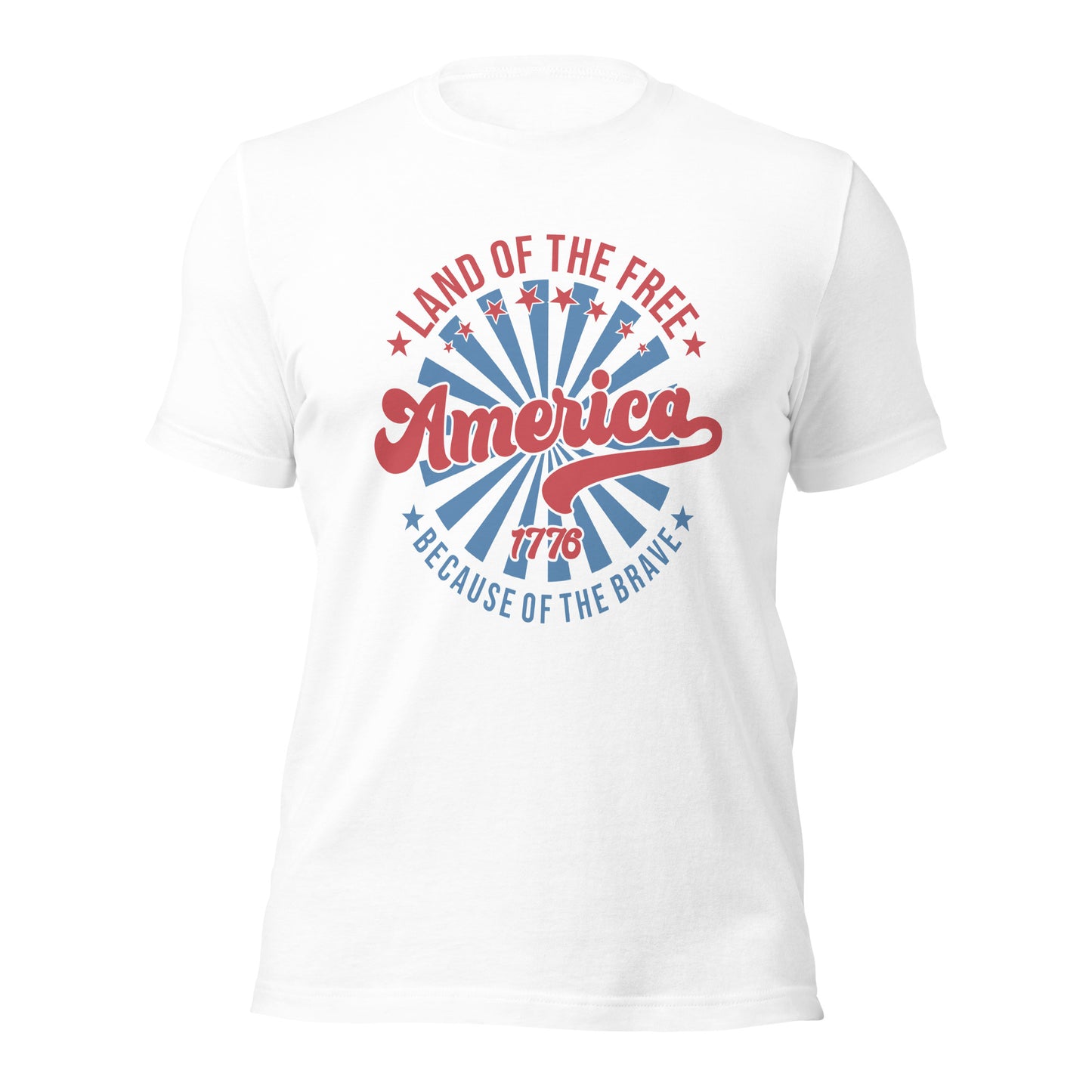 America 4th of July Unisex Tee