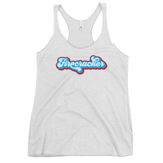 Firecracker Retro Women's Racerback Tank