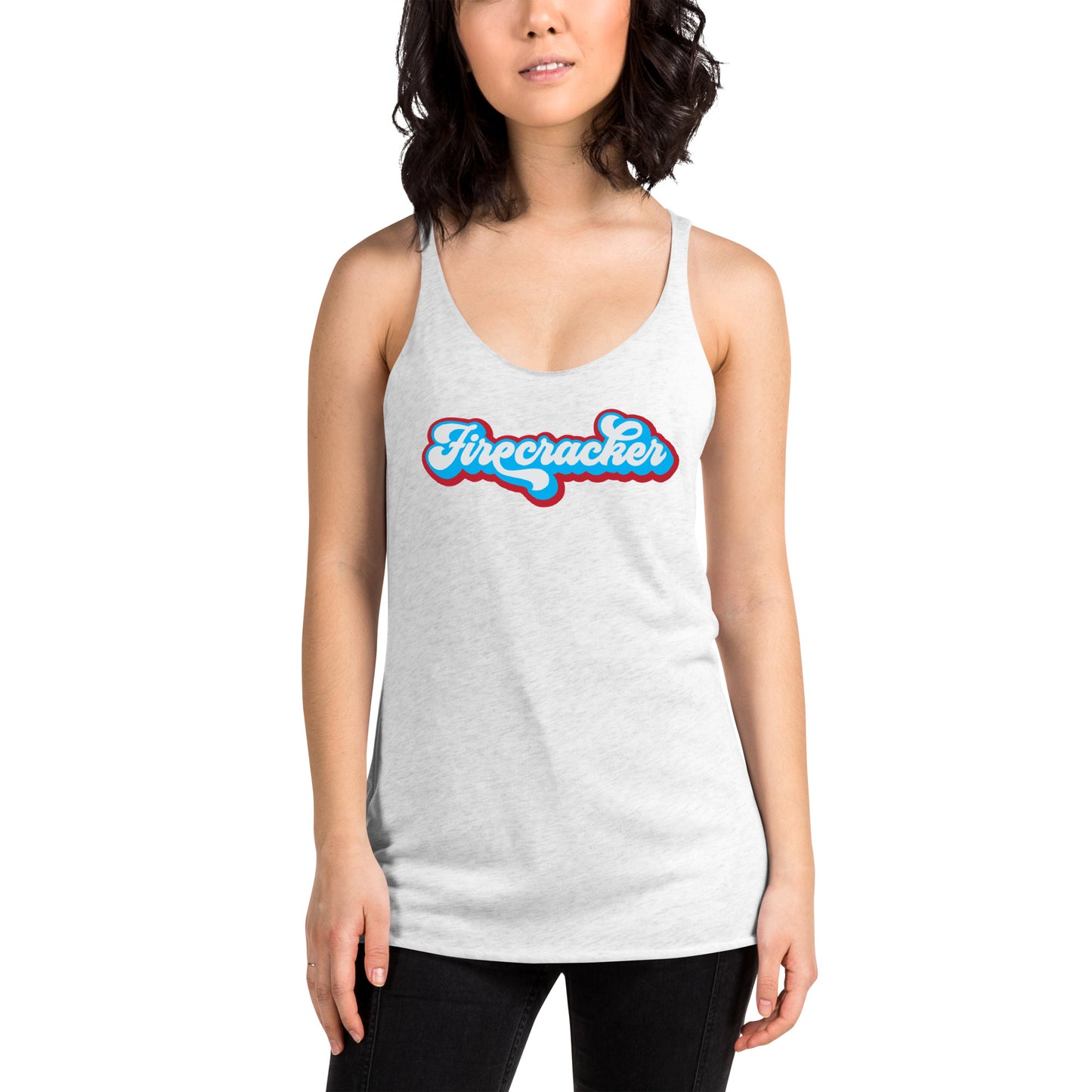 Firecracker Retro Women's Racerback Tank